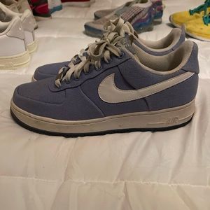 Nike Air Force 1 “Purple Canvas” - Woman’s 9